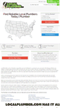 Mobile Screenshot of localplumber.com